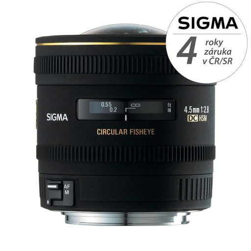 SIGMA 4.5/2.8 EX DC CIRCULAR Fisheye HSM Canon Lenses Sigma 