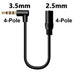 3.5mm Male to 2.5mm Female 4-Pole Cable Adapter-PanoSociety