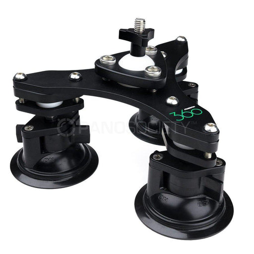 Freedom 360 Swivel Tri-base with Suction Cups-PanoSociety