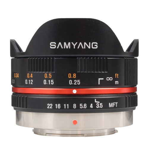 Samyang 7,5mm F3,5 micro 4/3 MFT silver Lenses Samyang 