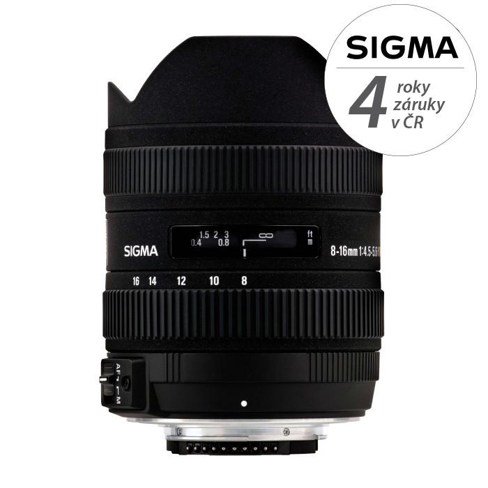 SIGMA 8-16/4.5-5.6 DC HSM Nikon Lenses Sigma 