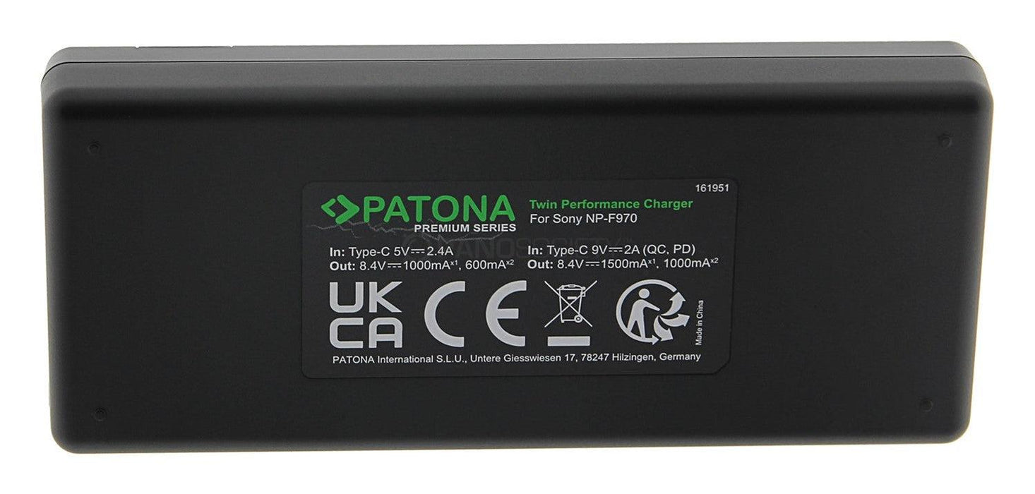 Dual Turbo Sony NP-F550 USB Charger-PanoSociety