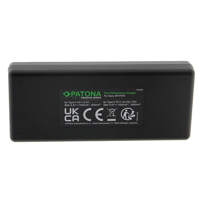 Dual Turbo Sony NP-F550 USB Charger-PanoSociety
