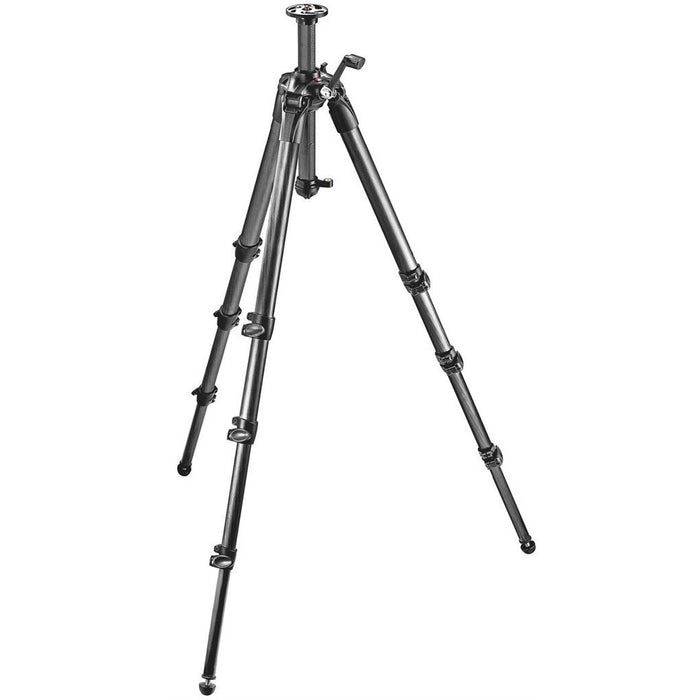 Manfrotto MT 057C4-G, carbon 4-section tripod with middle column gear Tripods Manfrotto 