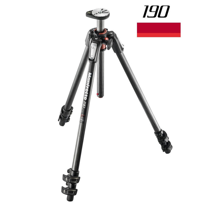 Manfrotto MT 190CXPRO3, carbon 3-section horizontal column tripod Tripods Manfrotto 